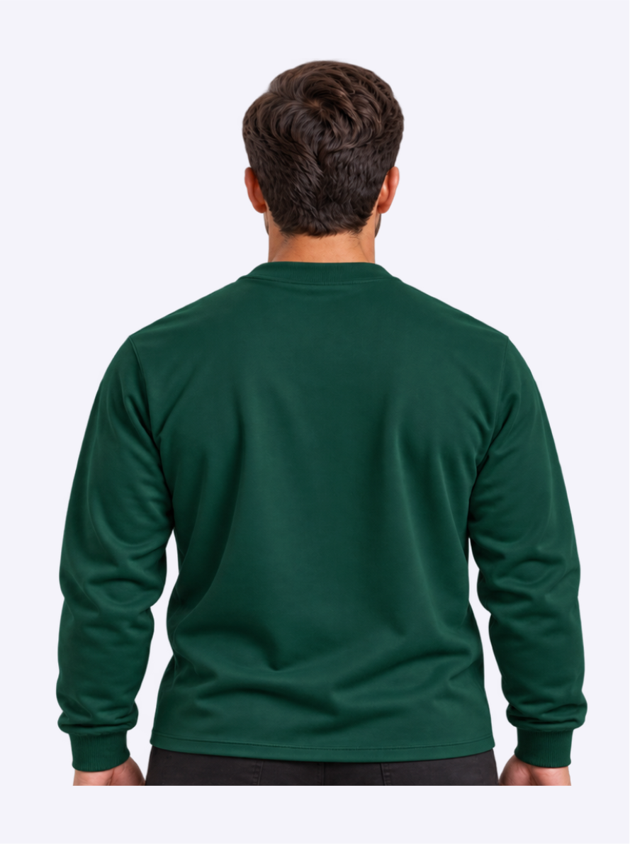 Blusão de Moletom Masculino Verde – EXBM01