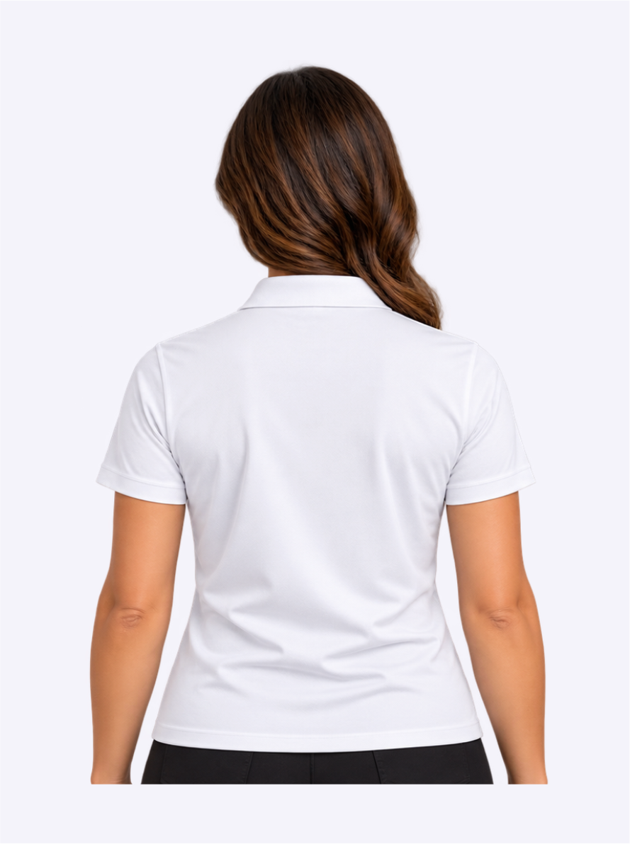 Polo Feminina Branca – EXP04