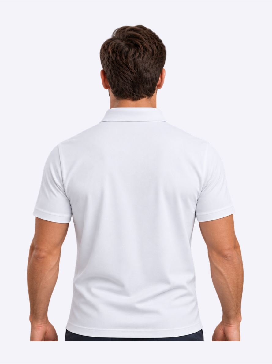 Polo Masculina Branca – EXP04