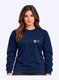 Blusão de Moletom Feminino Azul – EXBM02