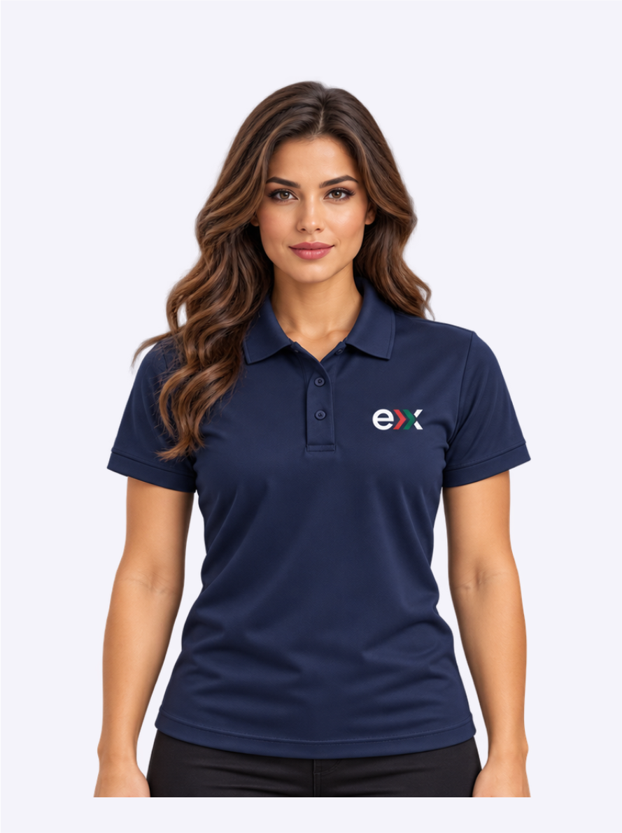 Polo Feminina Azul – EXP03