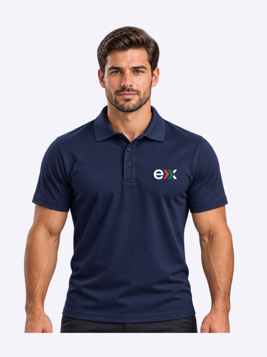 Polo Masculina Azul – EXP03