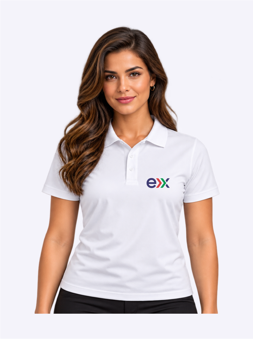 Polo Feminina Branca – EXP04